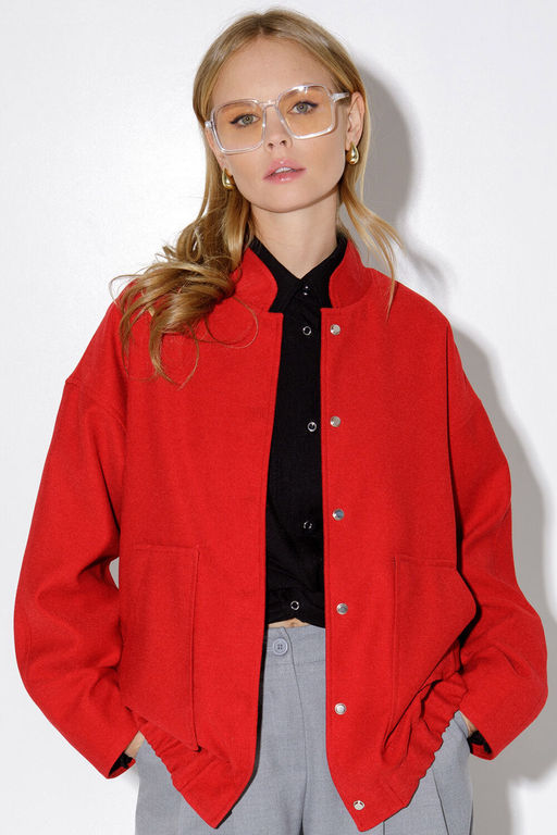 Бомбер Pirs 5209 красный  фото 3