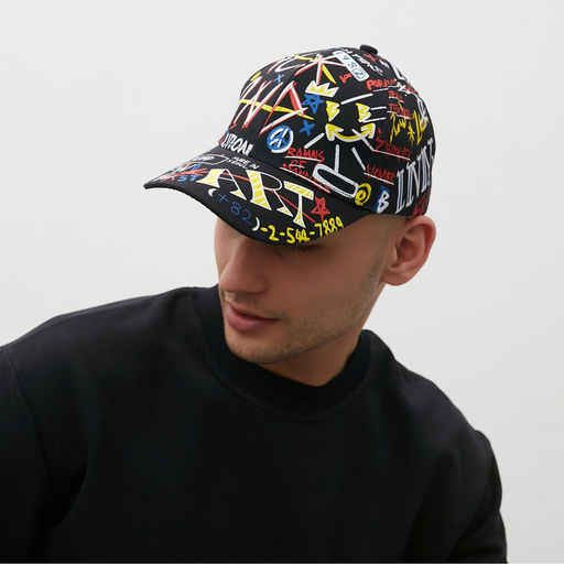 Кепка MINAKU ART, чёрная, размер 58