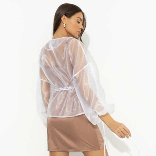 Жакет из органзы Вершина восхищения (белая) - Charutti фото 5