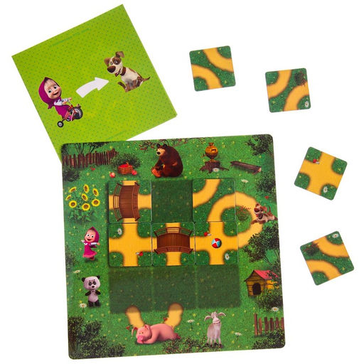 Игра магнитная Большое путешествие. Маша и Медведь  фото 6