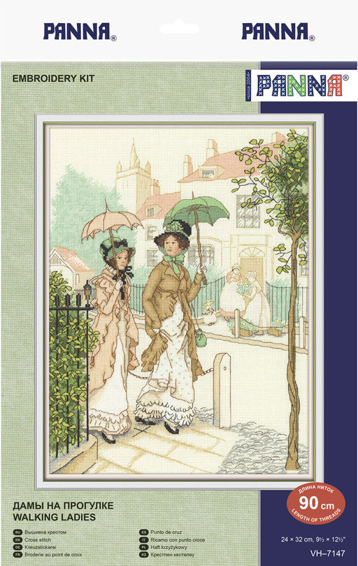 Набор для вышивания PANNA VH-7147 Дамы на прогулке 24 х 32 см