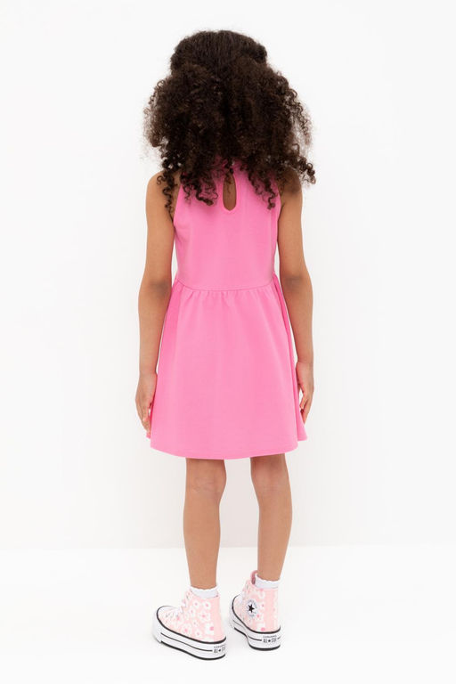 Crockid _ КР 5930/неоновый розовый к555 платье для дев  фото 3