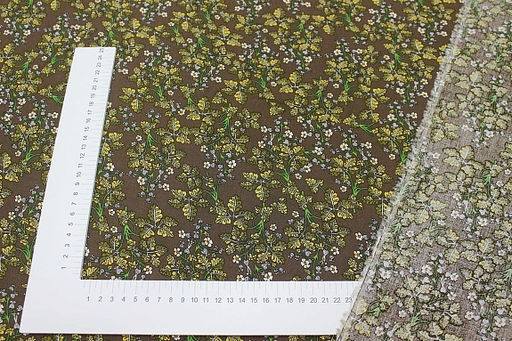 Штапель Мироль цв.шоколадно-коричневый, ш.1.45м, вискоза-100%, 100гр/м.кв - Купава фото 11