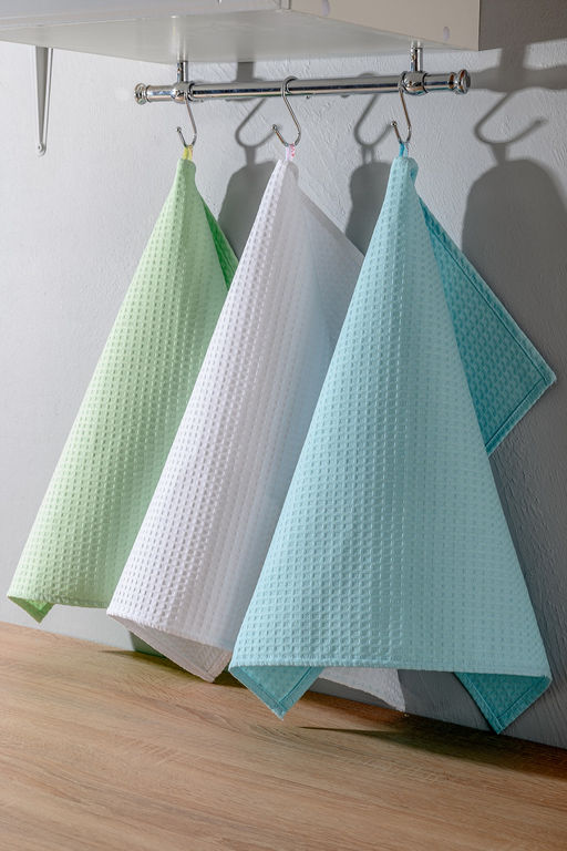 Набор вафельных полотенец в подарочной упаковке