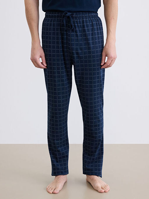 Standart Kal?p Ekose Erkek Pijama Alt