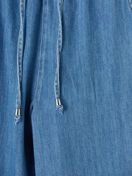 Beli Lastikli Balloon Fit Kad?n Jean Pantolon