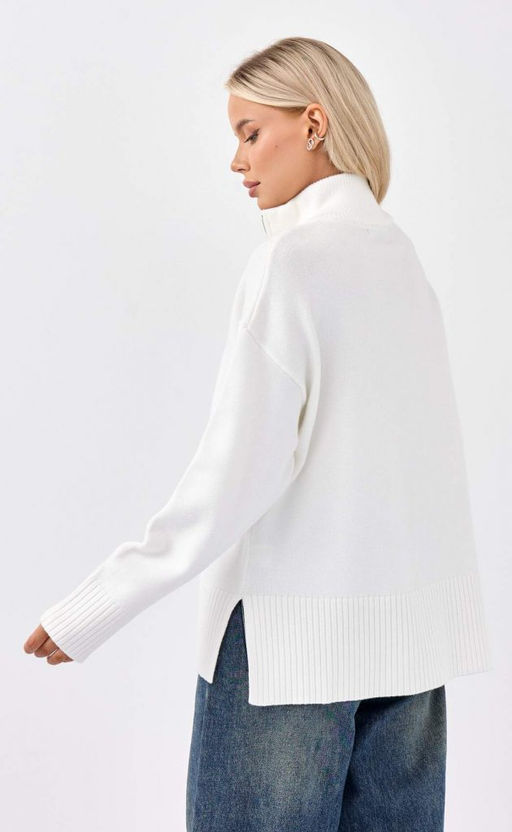 Джемпер FW-3519 white - Fine joyce фото 17