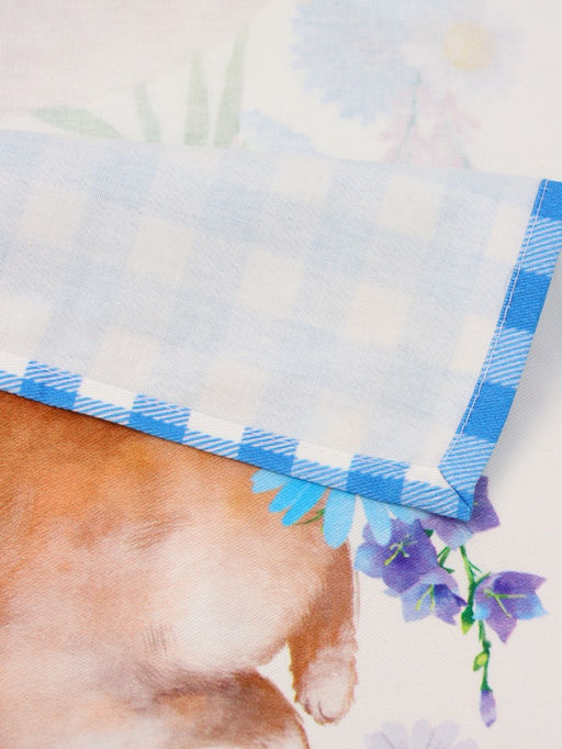 Дорожка пасхальная на стол Этель Зайчики 30?70 см, 100% хлопок, саржа 190 г/м?