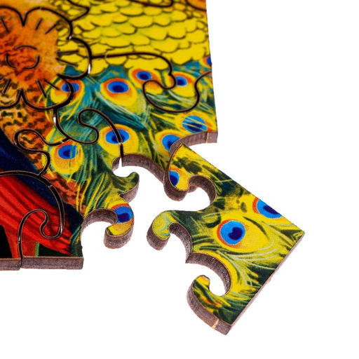 Пазл деревянный фигурный Тропическая сказка, сложный - Puzzle фото 13