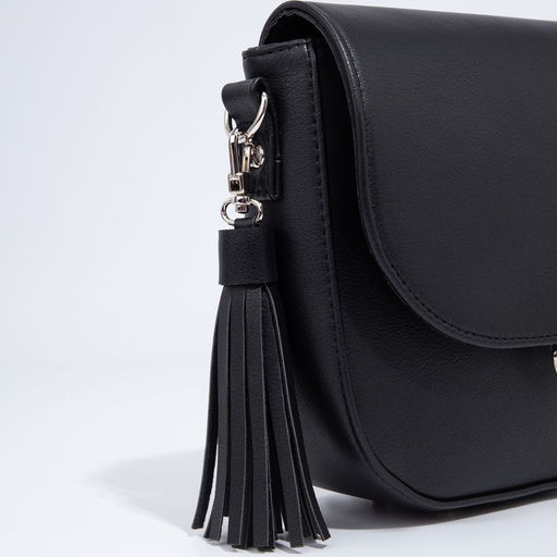 Сумка женская TEXTURA, мессенджер, маленький размер, цвет чёрный  фото 4