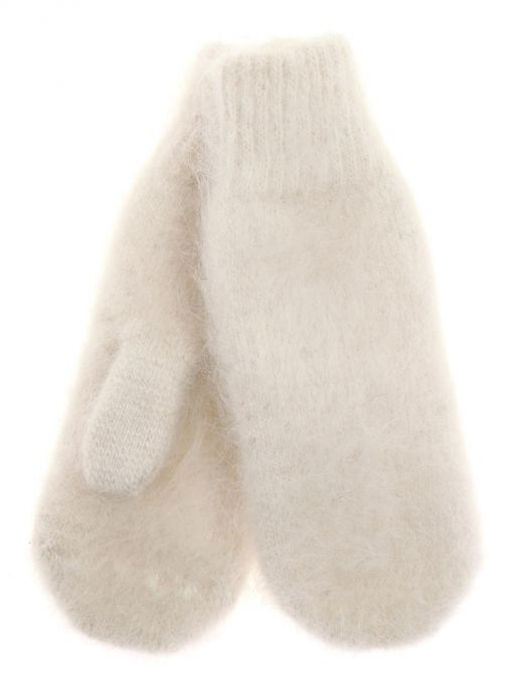 Варежки женские однотонные КРУГ ПУХ 3478-1