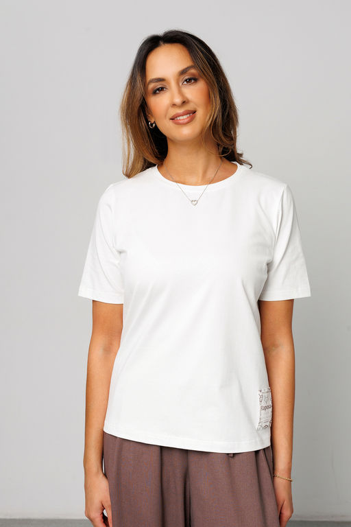 Футболка женская базовая 402MLK