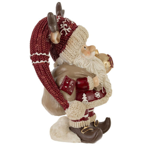 Фигурка декоративная "Дед Мороз", L10 W6,5 H12,5 см, 2в.