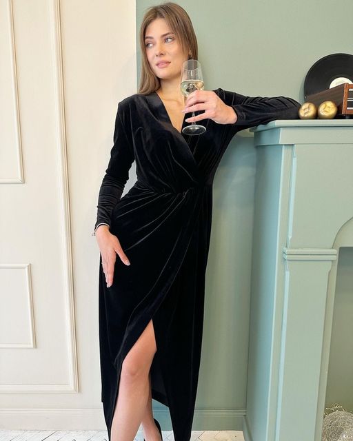 Платье AURA 3170-176 черный фото 4