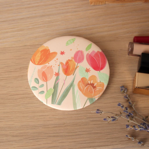 Зеркало карманное / MX-357 /уп 60/720/OPP - Галеонтрейд фото 6