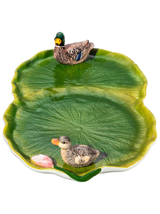Блюдо сервировочное 35*20*6,5 см "Уточка", овальное, керамика