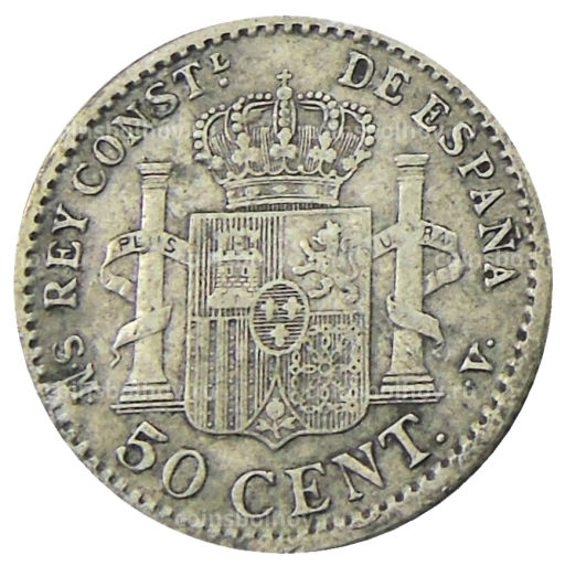 50 сентимо 1904 года Испания