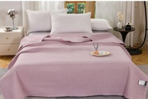 Покрывало Koloco стеганное 159-38 КРЕМОВЫЙ