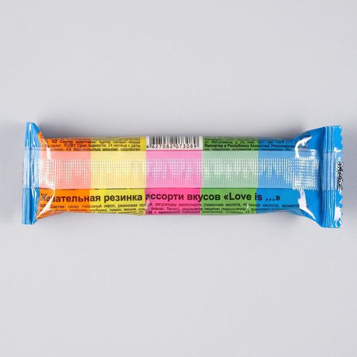 Цена за 20 шт. Жевательная резинка Love is мини, ассорти, 21 г
