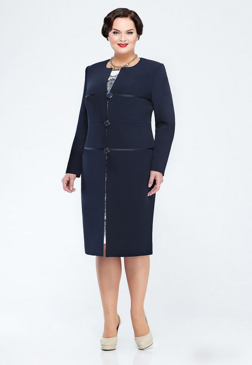 ЭЛЬЗА 1265.1.С1 Платье+ тренч - Almond фото 3