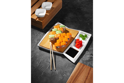 Набор д/сервировки сыра 27,5*26*1,7 см Айсберг блюдо + разделочная доска - Elan gallery фото 15