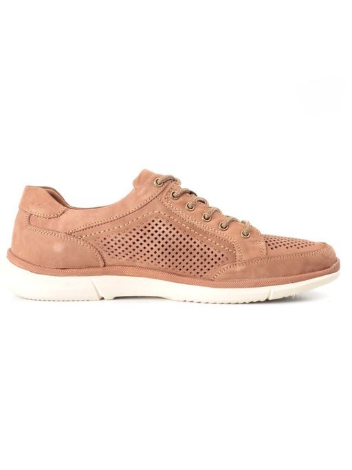 02-K698A-6 BROWN Полуботинки мужские (натуральная кожа,нубук) - Фабричный китай фото 9