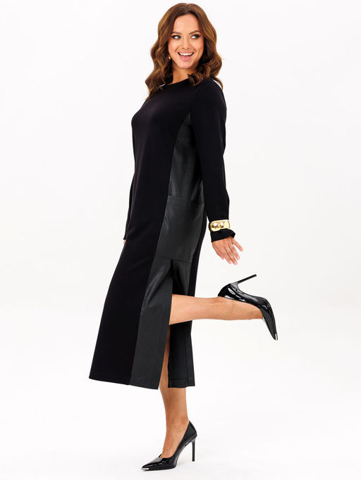Платье Liona Style 961 черный
