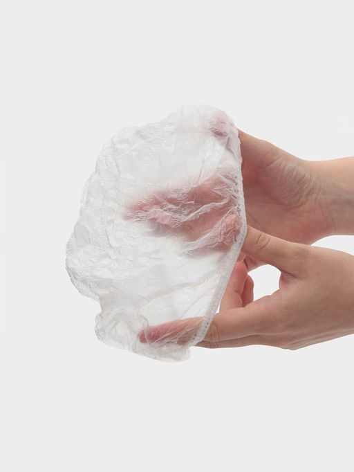 Цена за 50 шт. Шапочка для душа Доляна, прозрачная, полиэтилен