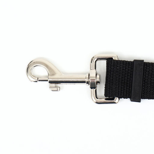 Поводок с универсальной ручкой-креплением, ширина 2,5 см, чёрный - Пижон фото 2