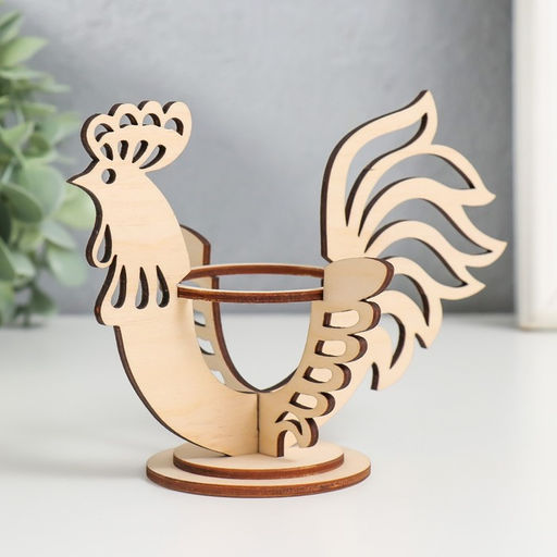 Подставка Пасхальная Петушок 14,5х10,3х10 см (набор 5 деталей) - Simaland фото 2