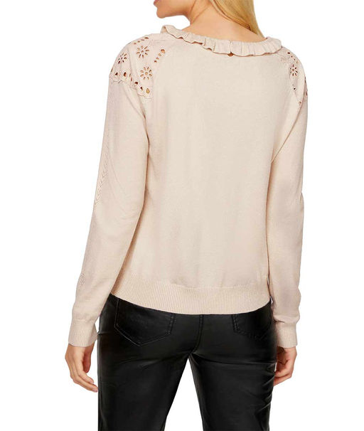 Пуловер, бежевый - Linea tesini фото 4