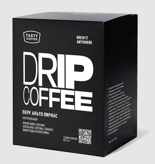 Дрип-пакеты Перу Альто Пириас - Tasty coffee фото 4