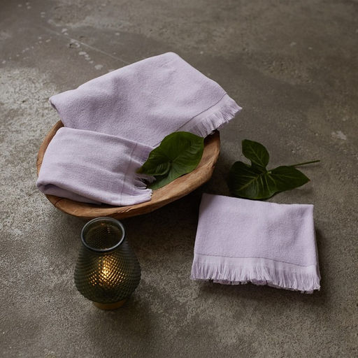 Полотенце махровое Love Life Fringe50х90 см, цвет светло-лавандовый, 100% хлопок, 380 гр/м2 - Lovelife фото 5