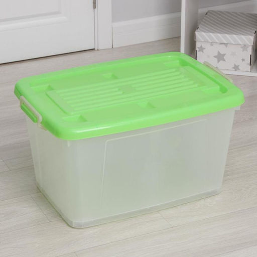 Ящик для хранения Darel-box, 75 л, 70×49×37 см, с крышкой, МИКС