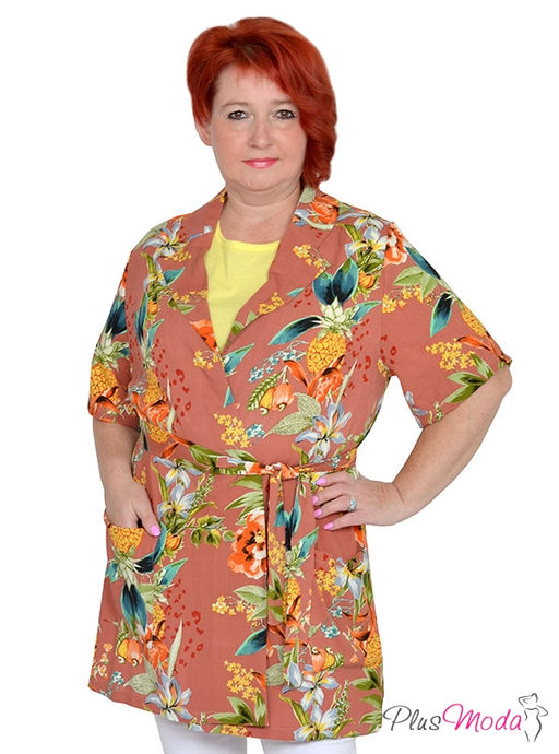 Жакет Модель №1246 размеры 44-84 - Plusmoda фото 2