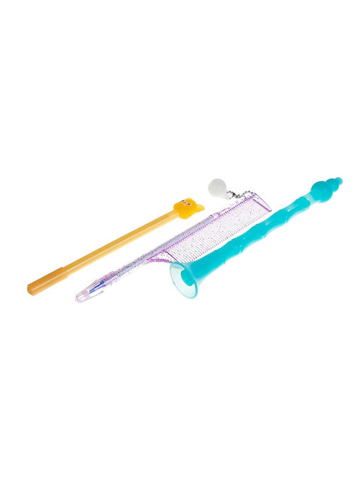 Цена за 2 шт. Ручка гелевая-прикол Курица МИКС