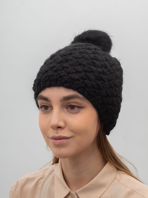 Шапка HERMAN арт. MAGGY 8111 (черный)