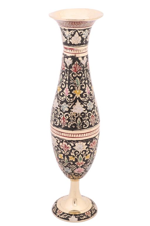 Ваза 10 №Кт6018/10/2 (эмаль черная) - Ганг фото 2