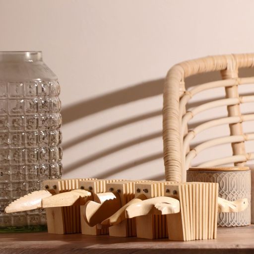 Сувенирный музыкальный инструмент "Трещотка" 25х9,5х4 см  МИКС