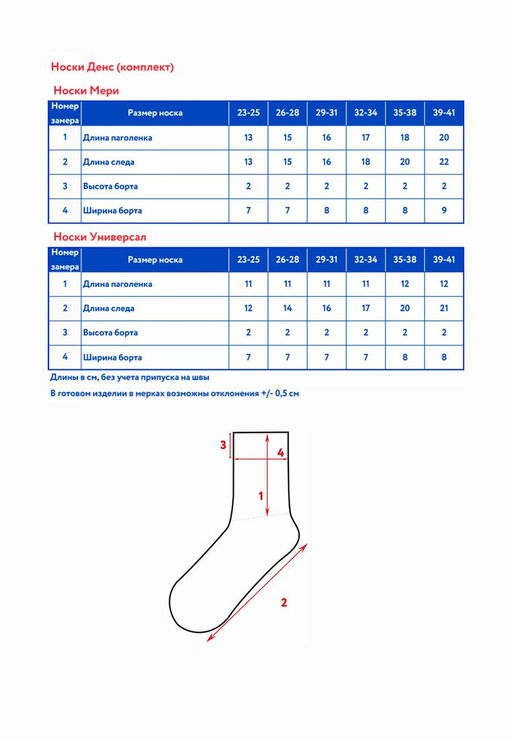 Носки (комплект) детск. Денс - Oldos фото 5