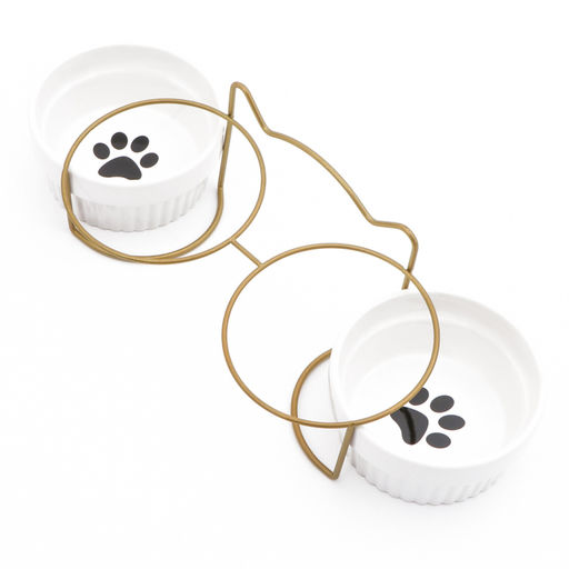 Миски керамические на подставке 2250 мл - Пижон фото 5