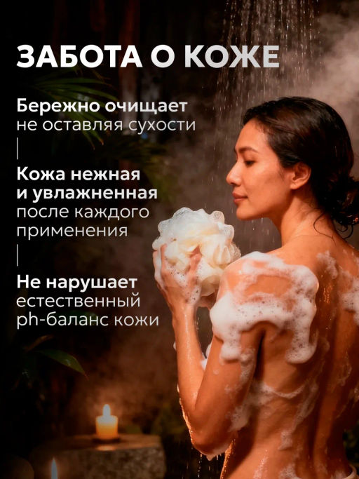 Крем-Гель д/душа 
Апельсиновое Масло
LION "Shokubutsu" 
 500 мл