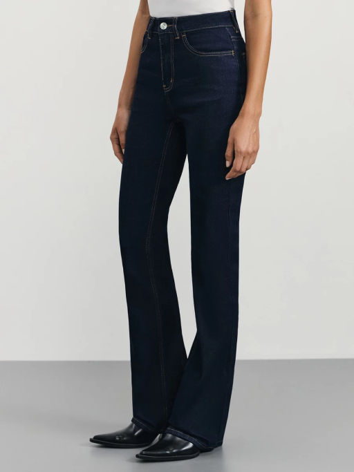 Джинсы bootcut с высокой посадкой / Zarina фото 3