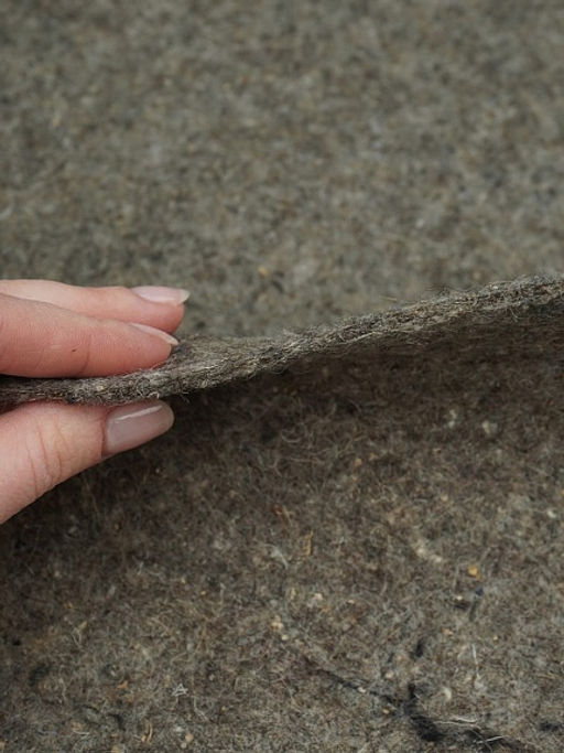 Сукно портяночное войлочное, ш.1.48м, шерсть-100%, 390гр/м.кв - Купава фото 3