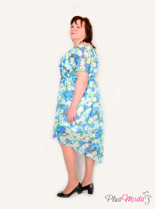 Платье Модель №12 размеры 50-60 - Plusmoda фото 5