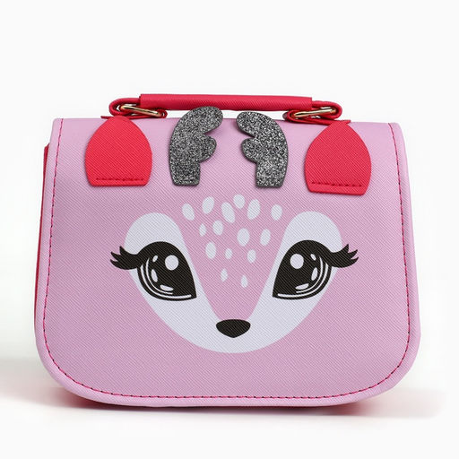 Детская сумка Оленёнок, с ушками, 16?12?6.5 см - NAZAMOK KIDS фото 3