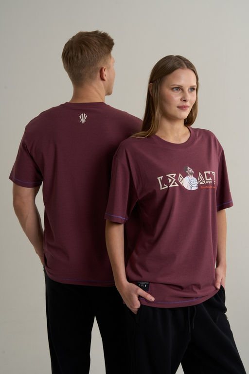 Футболка Бордовый KAI SS Tee - Anta фото 4