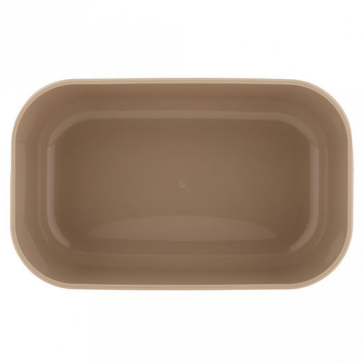 Контейнер для продуктов пластмассовый Нео 1,6л, 23x14,5x9см, прямоугольный, герметичный, с крышкой, латте, клапан для выпуска пара, подходит для СВЧ (Россия) - Домашняя мода фото 9