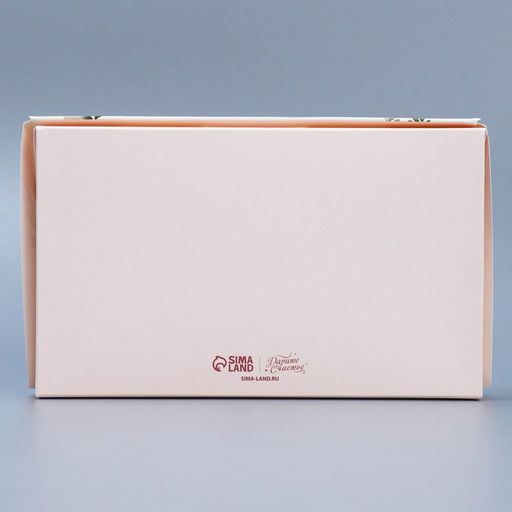 Цена за 5 шт. Кондитерская упаковка, коробка с ламинацией С 8 марта, 20 х 12 х 4 см