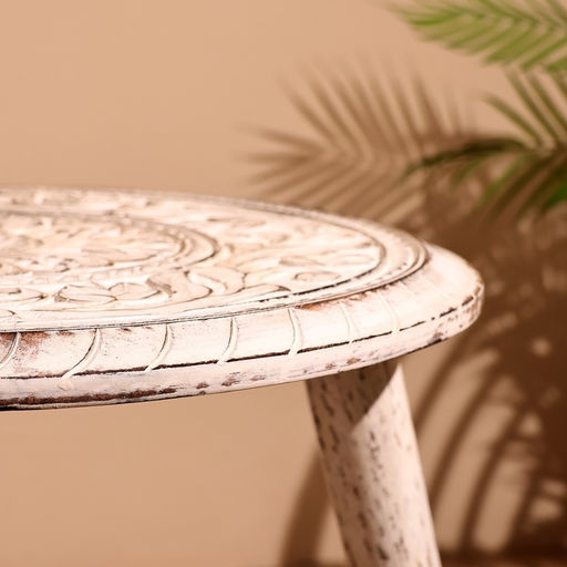 Столик кофейный, 45×45×50 см, манговое дерево